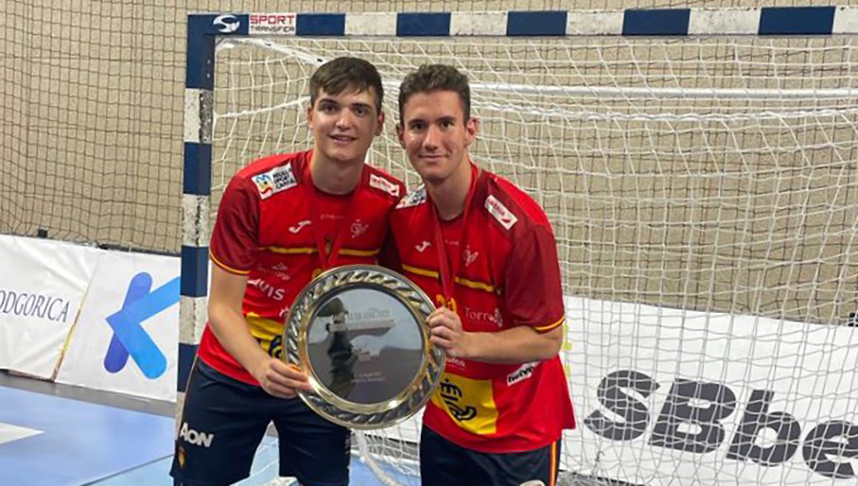 Pisoreno y Herrero, del Atlético Valladolid, ganan el oro europeo con los Hispanos Juveniles